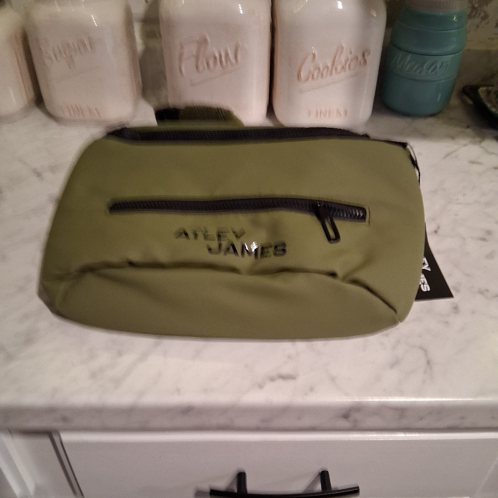 Atley James Sling Olive Green Bag